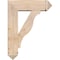 Ekena Millwork Funston Arts and Crafts Smooth Bracket w/ Offset Brace, Douglas Fir, 7 1/2"W x 24"D x 32"H BKT0806X24X32FST03SDF - alternate 3